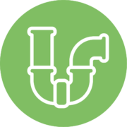 Pictogramme de la thématique curation des conduits de canalisation